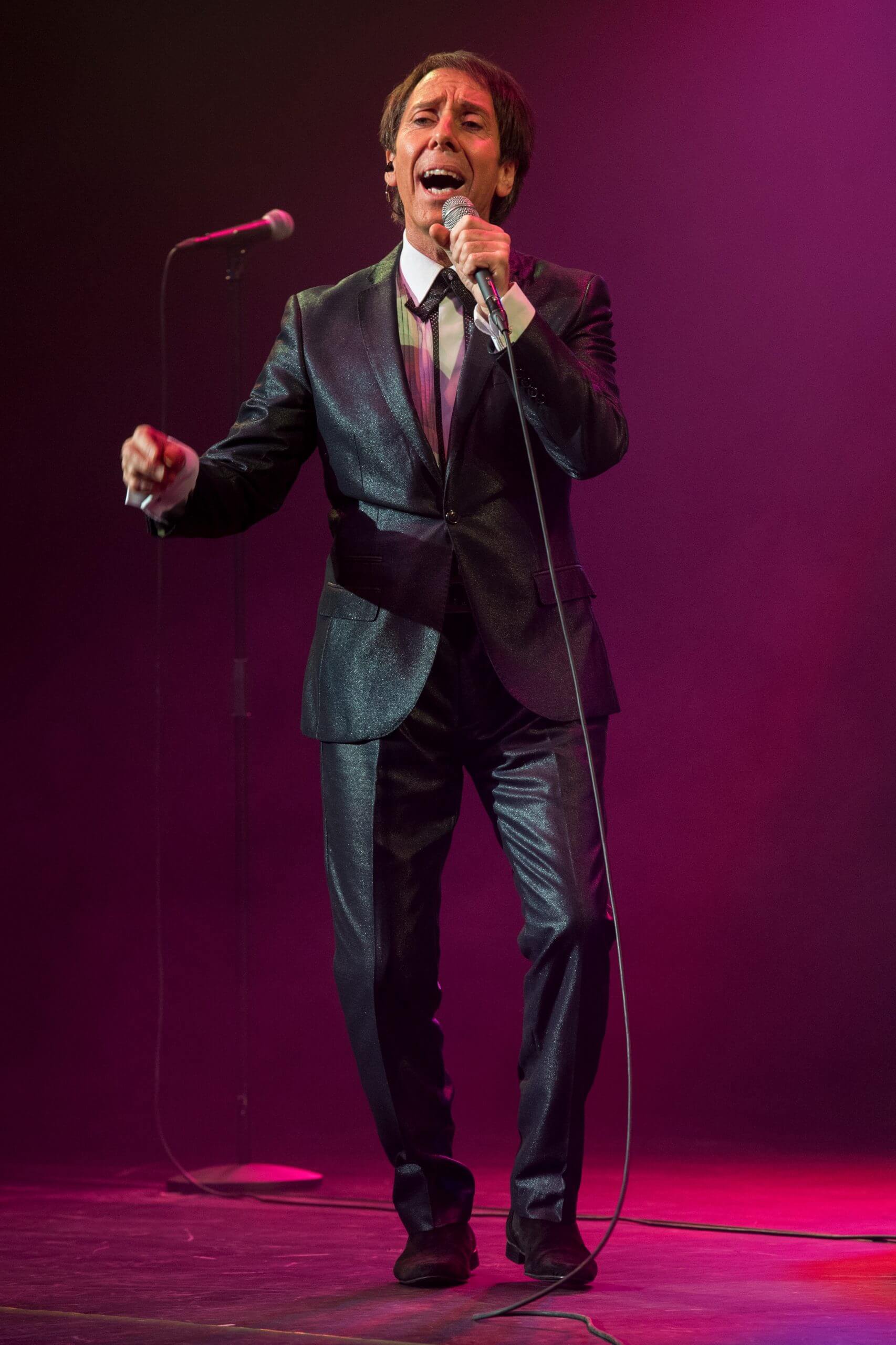 Jimmy Jemain performing as No 1 Cliff Richard tribute
